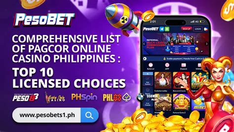 list of pagcor licensed casinos|Top 10 PAGCOR Casinos for Filipinos in 2024 .